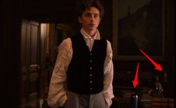 There’s a Hydro Flask behind Timothée Chalamet in this ‘Little Women’ scene