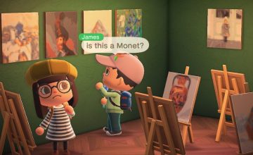 Decorate your Animal Crossing home with these famous artworks