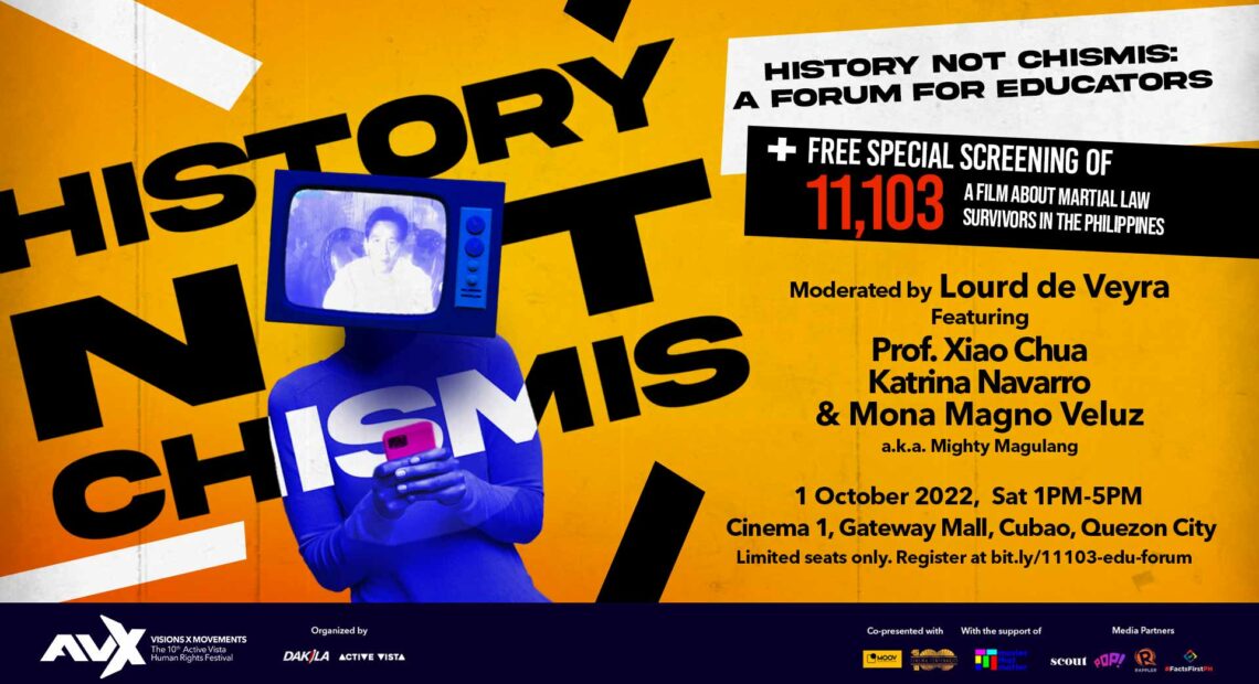 ‘History Not Chismis’: Educators’ call to arms against historical distortion